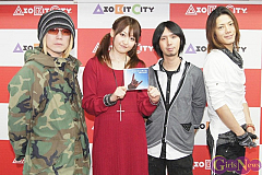 SIKA-BAMBI(左からCell、YAYOI、ATSUTO、DAISHI)