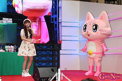 マミタス ギザカワユス 中川翔子が東京おもちゃショーで猫愛を炸裂 Ameba News アメーバニュース