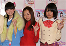 左から小川真奈・橋本愛奈・秋山ゆりか