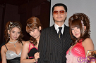 左から織田真子、暮野ソフィア、鼠先輩、美杉あすか