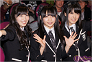 SKE48 左から大矢真那・木崎ゆりあ・平田璃香子