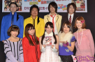 前列左からあゆべえ、はしもん、小川真奈、あっきゃん、まっちゃん
