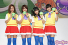 ぷよぷよアイドリング!!!　左から遠藤舞・河村唯・長野せりな・朝日奈央