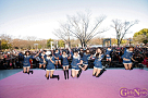 2012年の飛躍をファンの前で宣言したSUPER☆GiRLS (C) avex