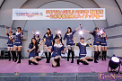 2012年の飛躍をファンの前で宣言したSUPER☆GiRLS (C) avex