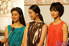左から忽那汐里・武井咲・剛力彩芽