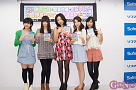 左から秋月三佳・朝倉由舞・気谷ゆみか・伊藤れいこ・木下麗菜
