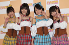 乙女新党 左から田尻あやめ・荒川ちか・葵わかな・高橋優里花