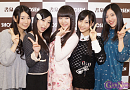 Dorothy Little Happy　左からRUUNA・KANA・MARI・MIMORI・KOUMI