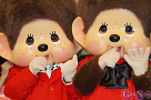 モンチッチくん(左)・モンチッチちゃん(右)