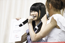 AKB48 横山由依「AKBチャレンジユーキャン！」公開合格発表イベントより