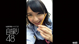 『LOTTE × HKT48「自撮り48」』 中間結果 第2位 松岡菜摘