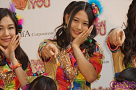 携帯カードゲーム「SKE48 Passion For You」新CM発表会より