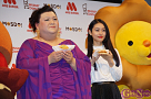 マツコ・デラックス(左)・忽那汐里(右)