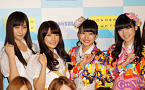 アイドリング!!! 横山ルリカ・外岡えりか、SUPER☆GiRLS 渡邉幸愛・前島亜美