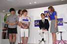 「ジーユー 渋谷パルコ店」オープニング記者発表会より