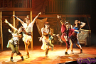 舞台「PIRATES OF THE DESERTⅡ～アカツキ国の牢獄～」ゲネプロ公演より