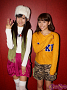 左から金澤有希(GEM)・宮﨑理奈(SUPER☆GiRLS)