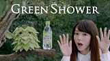 『GREENSHOWER(グリーンシャワー)』新CM「モミモミ篇」より