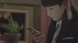 早見あかり 「Yahoo! JAPAN」アプリCMの様子 (C) 2015 Yahoo Japan Corporation. All Rights Reserved.