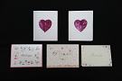 SKE48(磯原杏華・小林亜実・市野成美・江籠裕奈・東李苑)直筆バレンタインメッセージカード　
