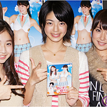 左から綾乃美花・秋月三佳・衛藤美彩