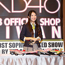 AKB48 オフィシャルショップ台湾 オープン1周年に駆け付けた 北原里英 (C) AKS