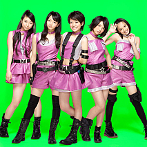 ベイビーレイズ 左から大矢梨華子・傳谷英里香・林愛夏・高見奈央・渡邊璃生