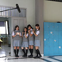 JKT48 ポカリスエット新CM撮影風景 (C) JKT48 project