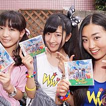 Whoop!e whoop!e(ウーピーウーピー) 左から葛山優奈・守永七彩・長門朱華