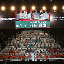2014年に行われた「AKB48 37thシングル選抜総選挙」の様子 (C)AKS
