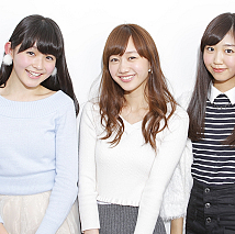 左から久間田琳加・高田秋・碓井玲菜