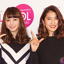 大川藍(左)・有末麻祐子(右)