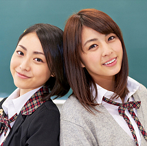松浦雅(左)・柳ゆり菜(右) (C)2015『呪怨 –ザ・ファイナル-』製作委員会