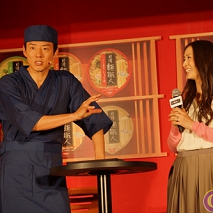 日清麺職人新CM発表会より