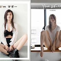 マギー スタイルブック「I’m マギー」(左)・セカンド写真集「Your まぎー♡」(右)