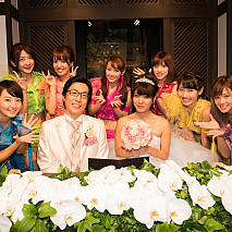 結婚披露宴に駆けつけたアップアップガールズ（仮）