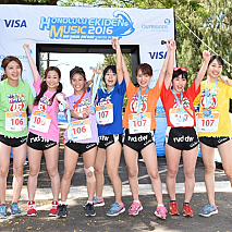 アップアップガールズ（仮）『ホノルル駅伝＆音楽フェス 2016』にて