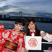 声優都内観光マル福ツアーズで夕涼み！