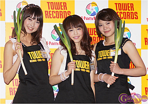 Negicco 左からKaede・Nao☆・Megu