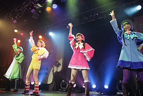 ミルキィホームズの秋のライブツアーがスタート ※提供写真