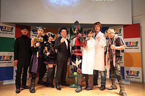 「環境超人エコガインダーＯＸ」記者発表 (C) キッズステーション