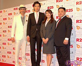 左から伊藤芳則・敦士・原幹恵・あかつ