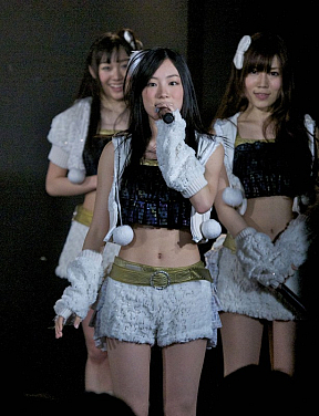 9thシングルリリース決定を発表するSKE48 矢神久美 (C) AKS