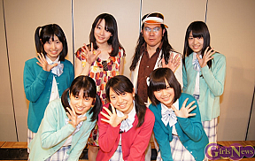 左上から 森朱里・橋本美香・掟ポルシェ(ゲスト)・香取優花、左下から清水花梨・小川杏奈・宮野愛沙