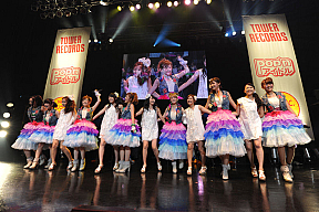 Pop’n アイドル02に出演したベリキュー photo by TEPPEI (C) タワーレコード