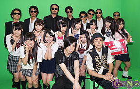 musicるチャンネルに出演したトッピング☆ガールズGT・ヒャダイン・蛇足・TEAM BLACK STARZ