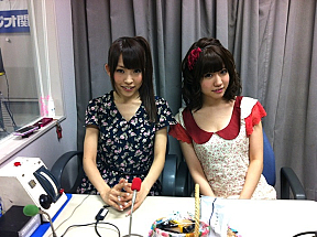 アフィリア・サーガ・イースト ルイズ(左)・クルミ(右)