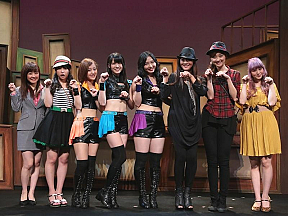 Berryz工房×℃-uteと杏里（提供写真）