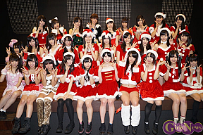 サンタ衣装のスチームガールズ＆アリス十番＆OZ＆アリス嬢たち